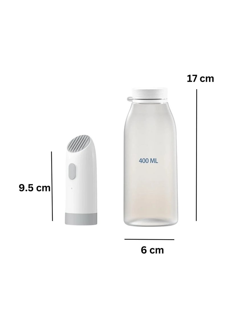 Portable Electric Travel Bidet USB Rechargeable with 4 Adjustable Spray Nozzles Ideal for Personal Hygiene Postpartum Care Baby & Kids Outdoor Office and Travel Use - Image 4