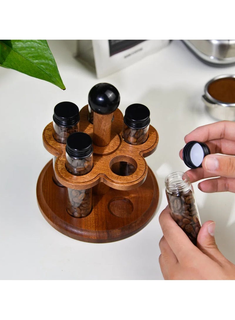 general Coffee bean sub-bottle tea smelling bottle storage display rack one-way exhalation valve storage bottle - Image 3