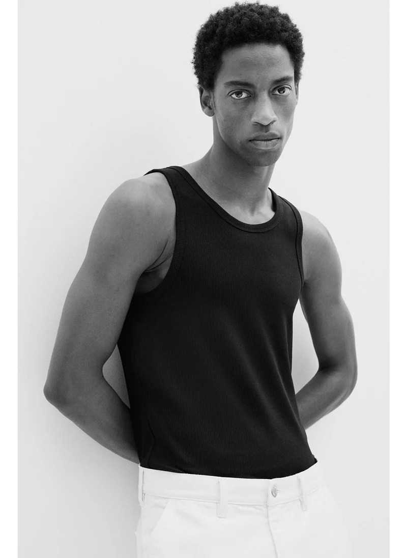 اتش اند ام 2-pack Slim Fit ribbed vest tops