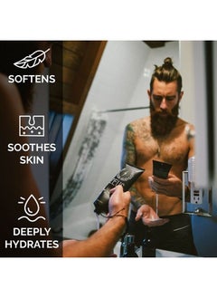 Zeus Beard Conditioner Wash, Green Tea & Natural Ingredients to Cleanse & Soften Beard – MADE IN USA (Verbena Lime) 8 oz.  - Image 4