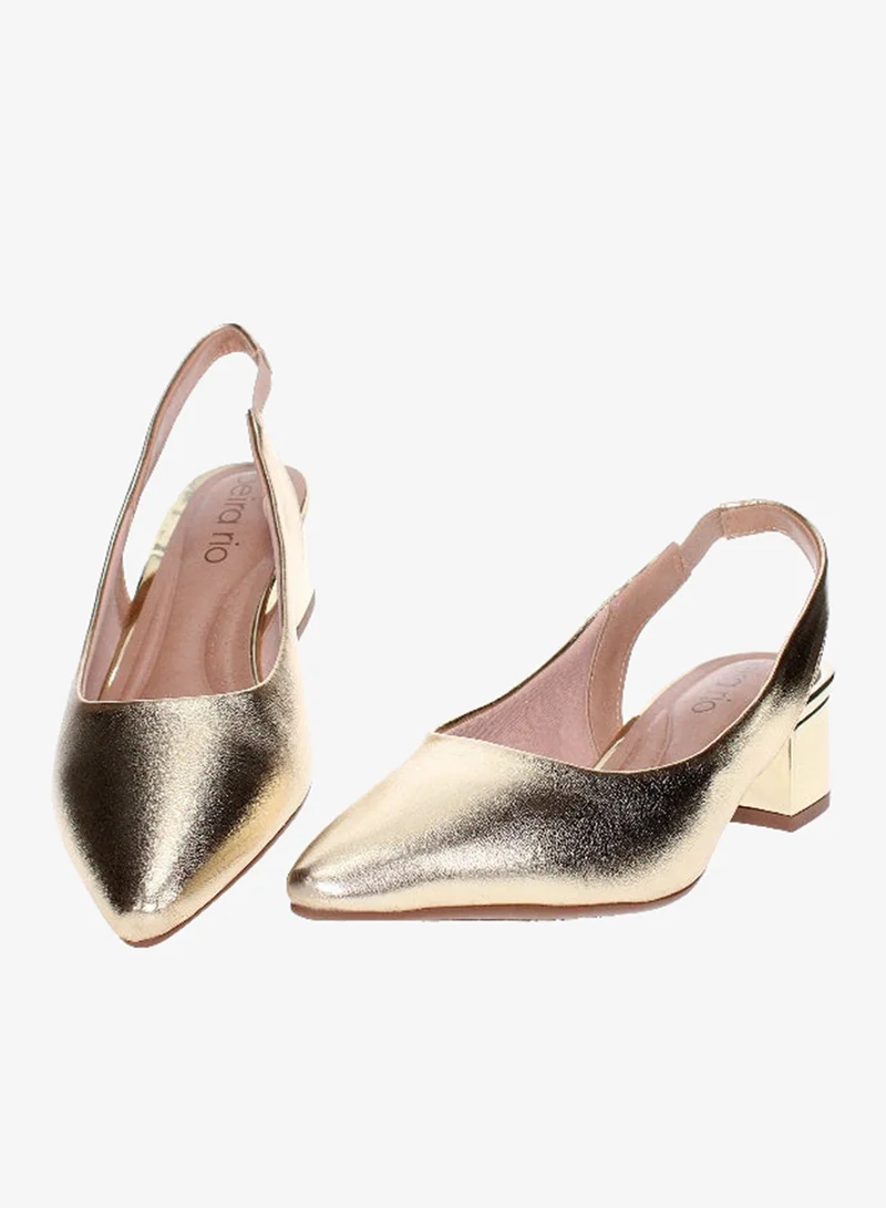 بيرا ريو صنادل بكعب متوسط للنساء - صنادل بكعب مفتوح من الخلف للبنات مع رباط للكاحل