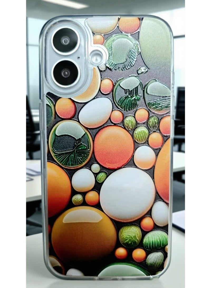 ThangCore Iphone17，3 in 1 TPU + PC Overmolding Magnetic Creative Design Phone Case - Image 4