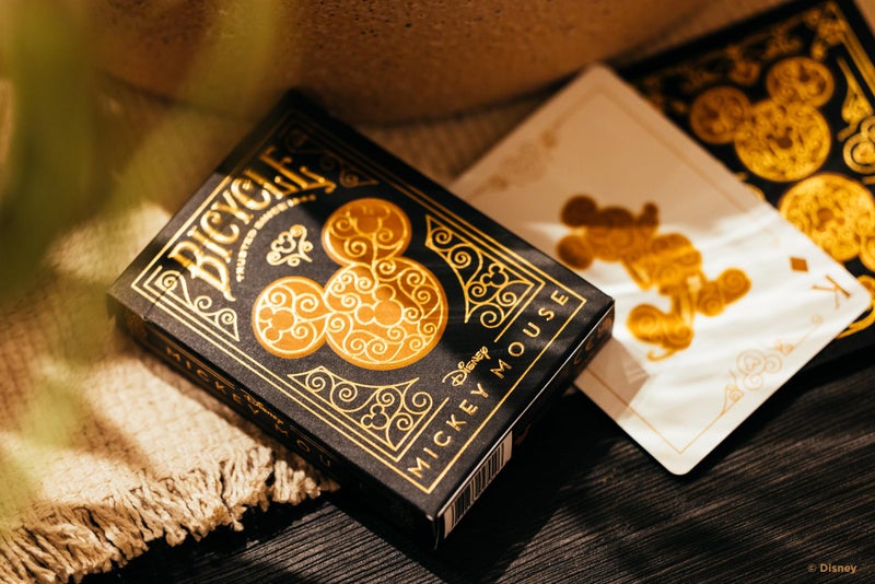 Bicycle Disney Mickey Mouse Inspired Black and Gold Playing Cards by Bicycle - Image 5
