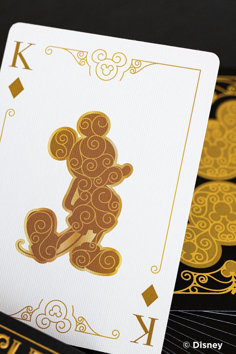 Bicycle Disney Mickey Mouse Inspired Black and Gold Playing Cards by Bicycle - Image 3