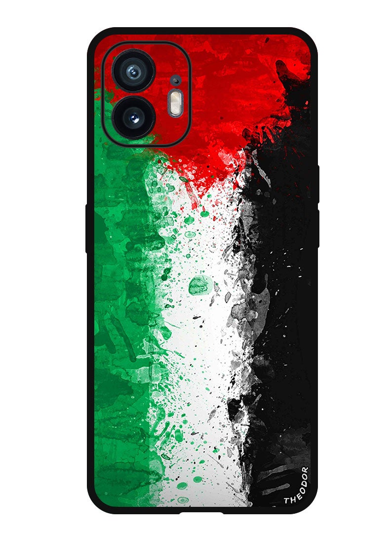 Theodor Protective Case Anti Scratch Shock Proof Bumper Cover For Nothing Phone (2) Palestine Flag 1 - Image 1