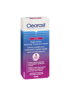 Clearasil Ultra Rapid Action Treatment Cream 15 Ml  - Image 2
