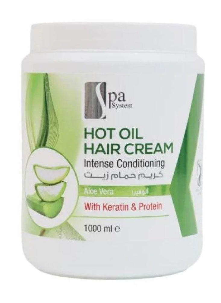 Spa System Aloe Vera Bath Cream 1000 ml 