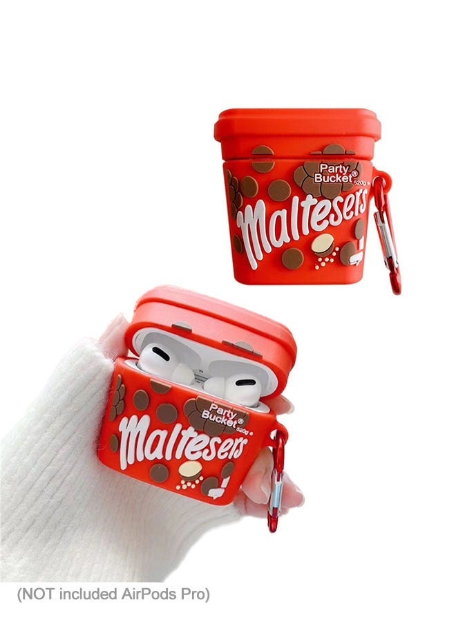 Beauenty AirPods Pro Case, 3D Cute, Fashionable and Interesting Candy Bag AirPods Case, Soft Silicone Wireless Earphone Accessories Keychain Apple Airpods for Pro Case - Image 1