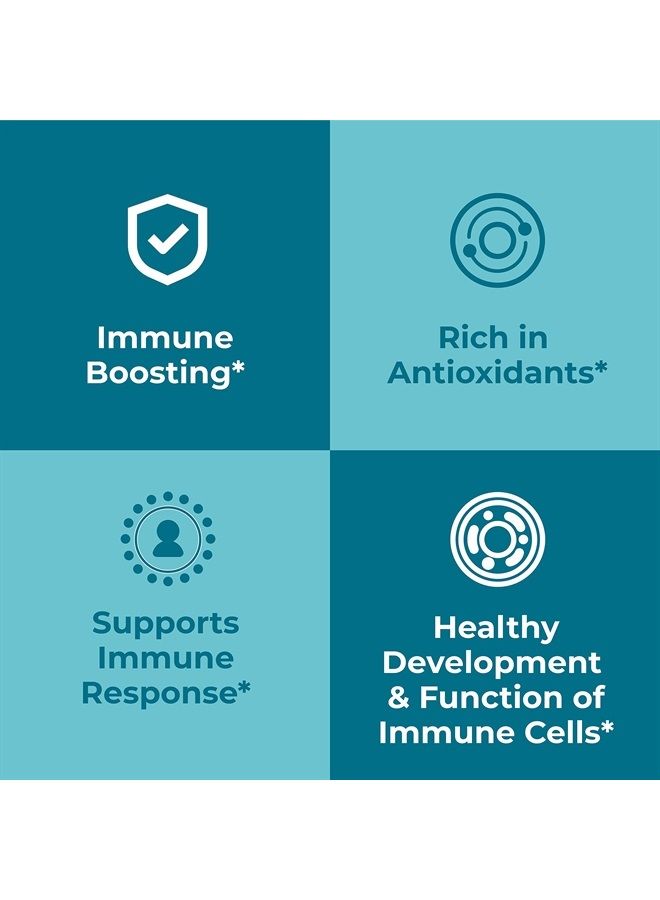 Hyland's Naturals Kids Organic Elderberry Plus Gummies, Organic Black Elderberry with ZINC and Vitamin C, Immune Support for Children, 48 Vegan Gummies - Image 3