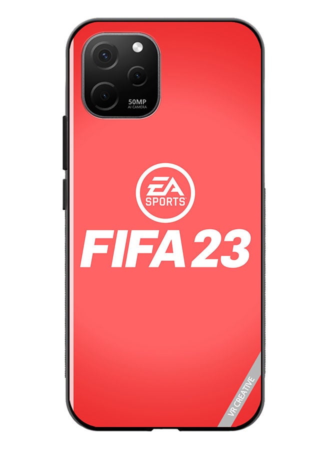 VR CREATIVE Protective Case Cover For Huawei Nova Y61 Fifa 23 Red Ea Design Multicolour - Image 1