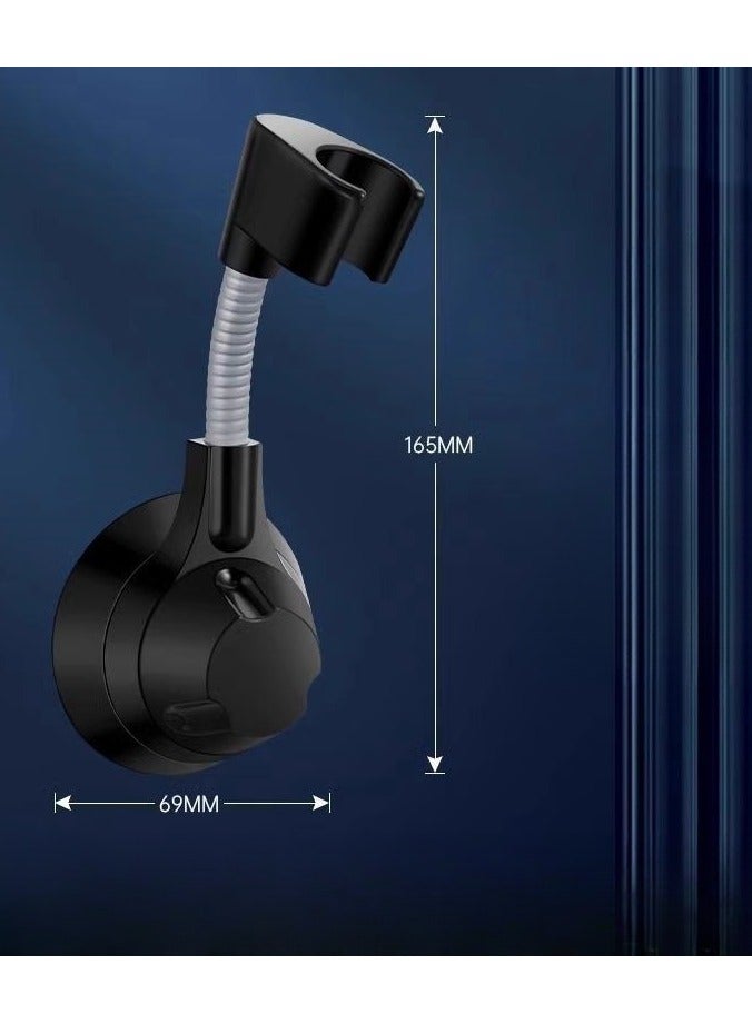 EBMINI Non Perforated Bathroom Adjustable Showerhead Holder 