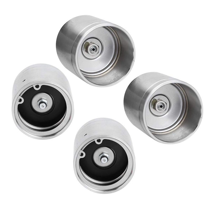 Ejoyous Trailer Bearing Buddies, 4Pcs Stainless Steel Wheel Hub Bearing Buddies Center Protector with 1.98in Diameter for Boat RV - Image 3