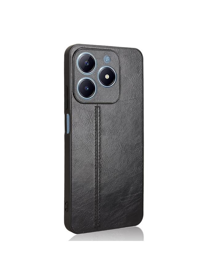 erorex Case For Realme C63 / C61 4G / Narzo N63 Cow Pattern Sewing Back Cover Phone Case - Image 3