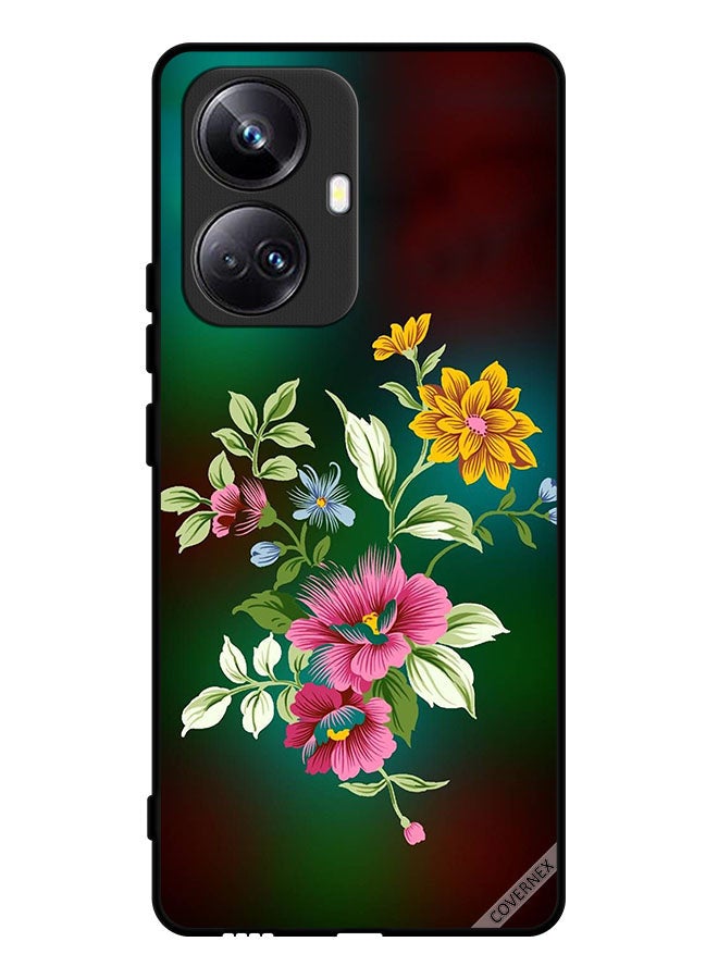 Covernex Protective Case Cover For Realme 10 Pro Plus Hd Flowers - Image 1