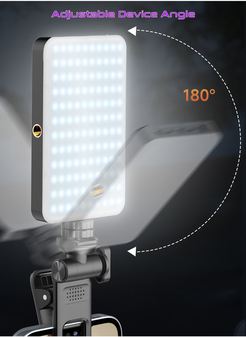 Mi VAZA - RGB Video Light -  Portable LED Camera Light Panel - 360° Full Color - CRI≥95 - 3000 mAh Battery - 10 Lighting Effects - Photography Fill Light - Mobile Light - Portable LED Camera Light - For Selfies Video, Conferencing, Photography, ikTok, YouTube, Vlog Shooting - Image 1