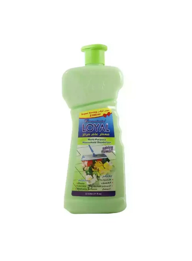 loyal Loyal Concentrated Multi-Purpose House Deodorizer With Spring Flowers Fragrance- 2100ml - Image 1