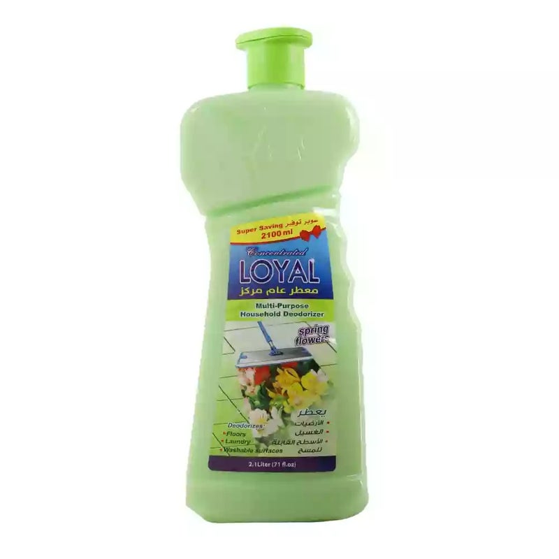 Loyal Concentrated Multi-Purpose House Deodorizer With Spring Flowers Fragrance- 2100ml - Image 1