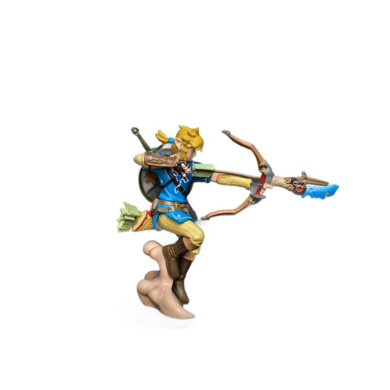 تماثيل شخصيات لعبة The Legend of Zelda: Tears of the Kingdom لينك وزيلدا - Image 5