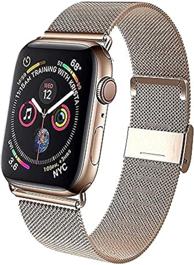 Izone - Elevate Your Style with our Luxury Stainless Steel Strap for Apple Watch - Premium Quality, and Stylish Design - Stainless Steel Strap - Apple Watch Strap - Image 1