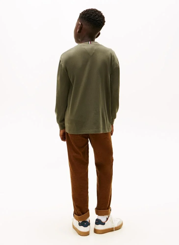 TOMMY HILFIGER Kids Essential Crew Neck T-Shirt