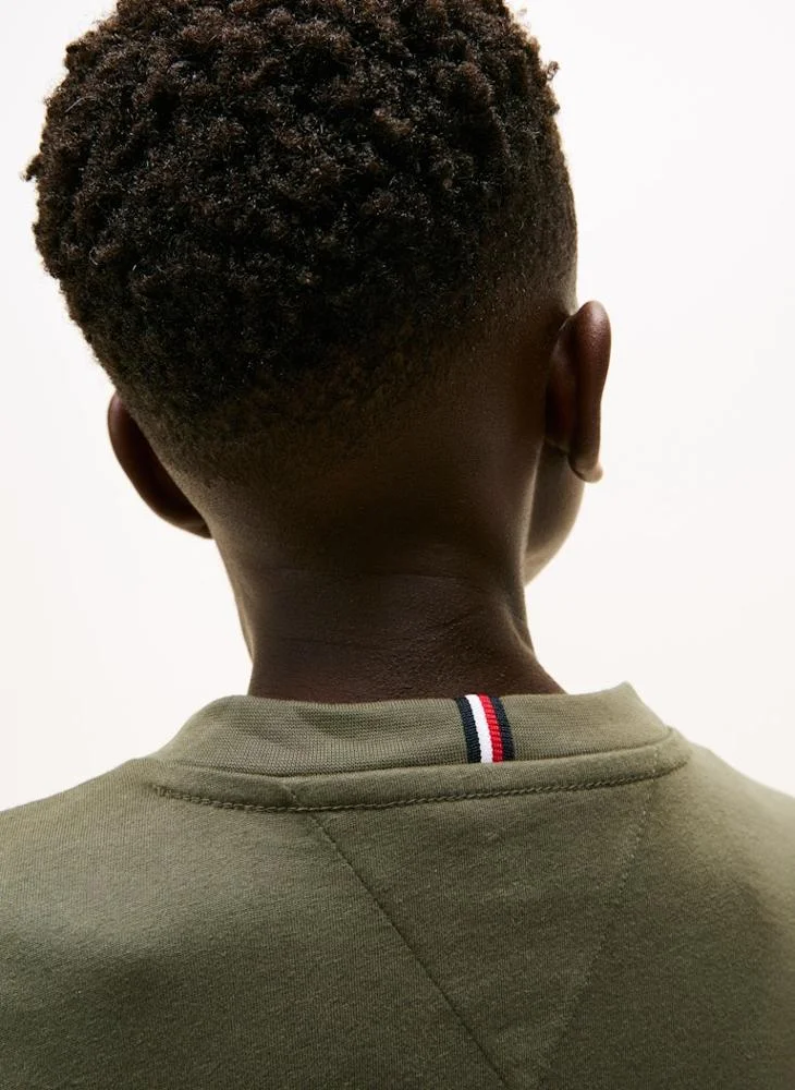 TOMMY HILFIGER Kids Essential Crew Neck T-Shirt