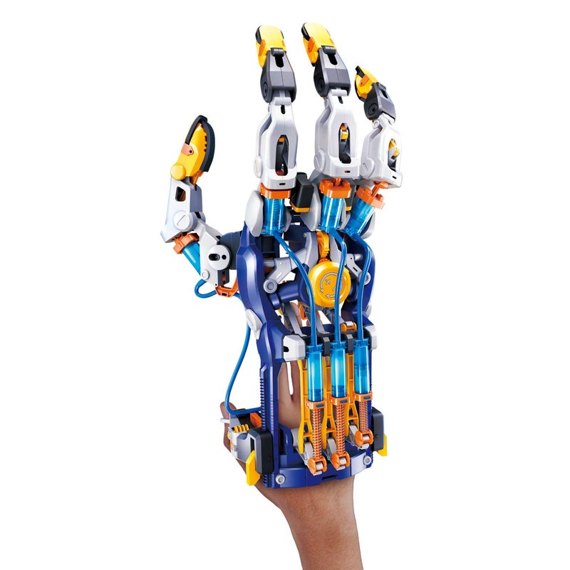 Thames & Kosmos Mega Cyborg Hand STEM Experiment Kit | Build Your Own GIANT Hydraulic Amazing Gripping Capabilities Adjustable for Different Sizes Learn Pneumatic Systems - Image 2