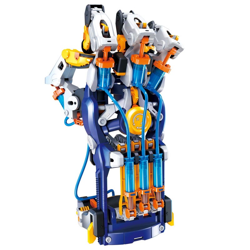 Thames & Kosmos Mega Cyborg Hand STEM Experiment Kit | Build Your Own GIANT Hydraulic Amazing Gripping Capabilities Adjustable for Different Sizes Learn Pneumatic Systems - Image 3