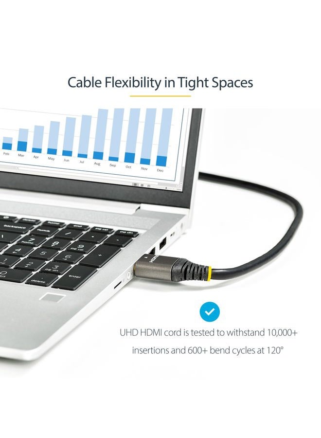 StarTech .com 3m HDMI 2.1 Kabel 8K - Zertifiziertes Ultra High Speed HDMI Kabel 48Gbit/s - 8K 60Hz/4K 120Hz HDR10+ eARC - UHD 8K HDMI Monitorkabel - Monitor/TV - Flexible TPE Ummantelung (HDMM21V3M) - Image 4