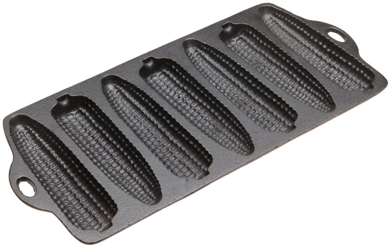 Old Mountain Pre Seasoned 7 Impression Cornbread Pan  12 Inch x 5 1/2 Inch
