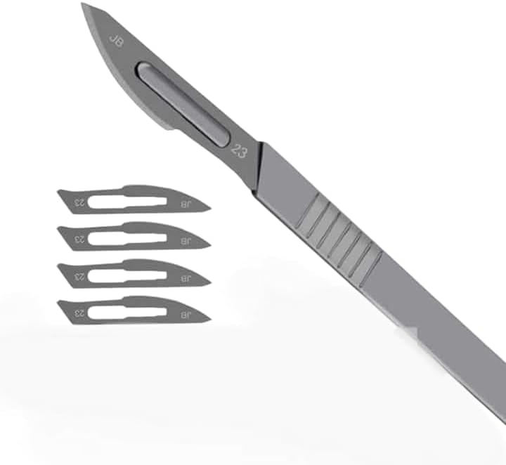 ديرما بلانينج مع 4 شفرات لازاله الشعر الوبرى لتقشير الجلد الميت - Image 1