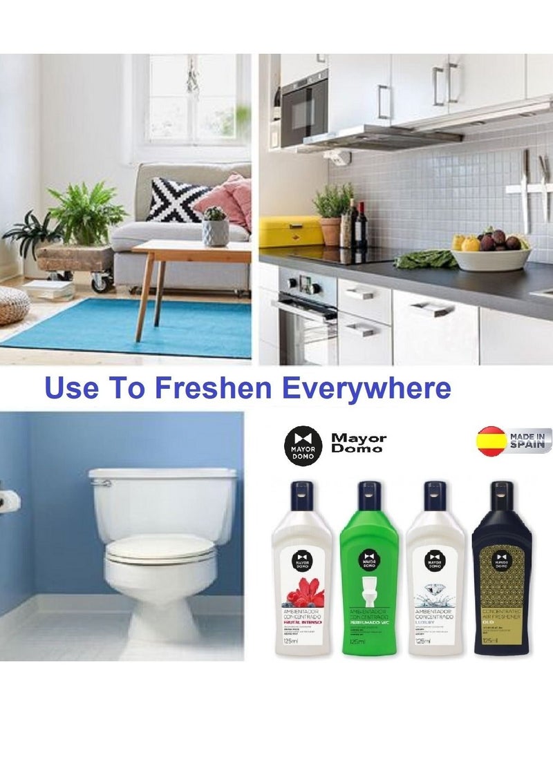 Mayor 2 Bottles Concentrated Air Freshner Scented Wc 125 ml for bathrooms and all over the house  - Image 2