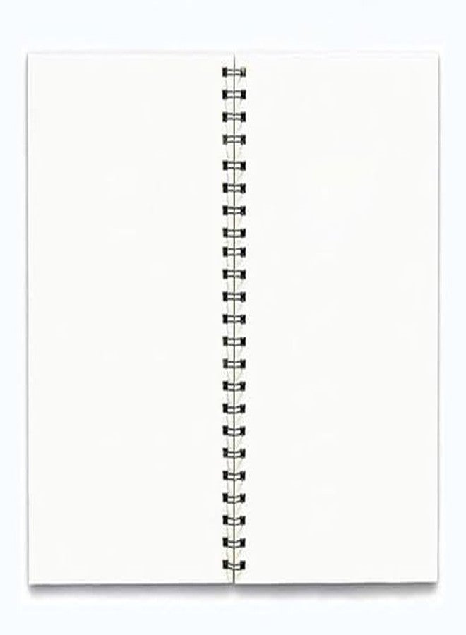 CULTURE GRAPHIC Spiral Notebook with Pink Hearts Design | 160 Unruled White Pages | Wiro-Bound | Pack of 1 - Image 3