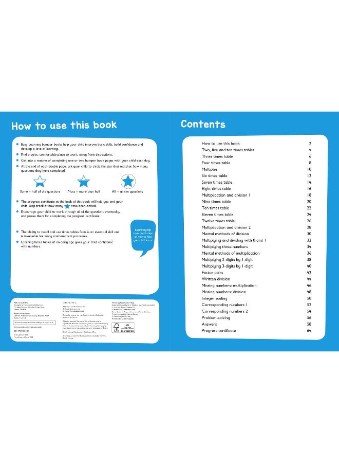 Multiplication and Division Bumper Book: Ages 7-9: Ideal for Home Learning - Image 2