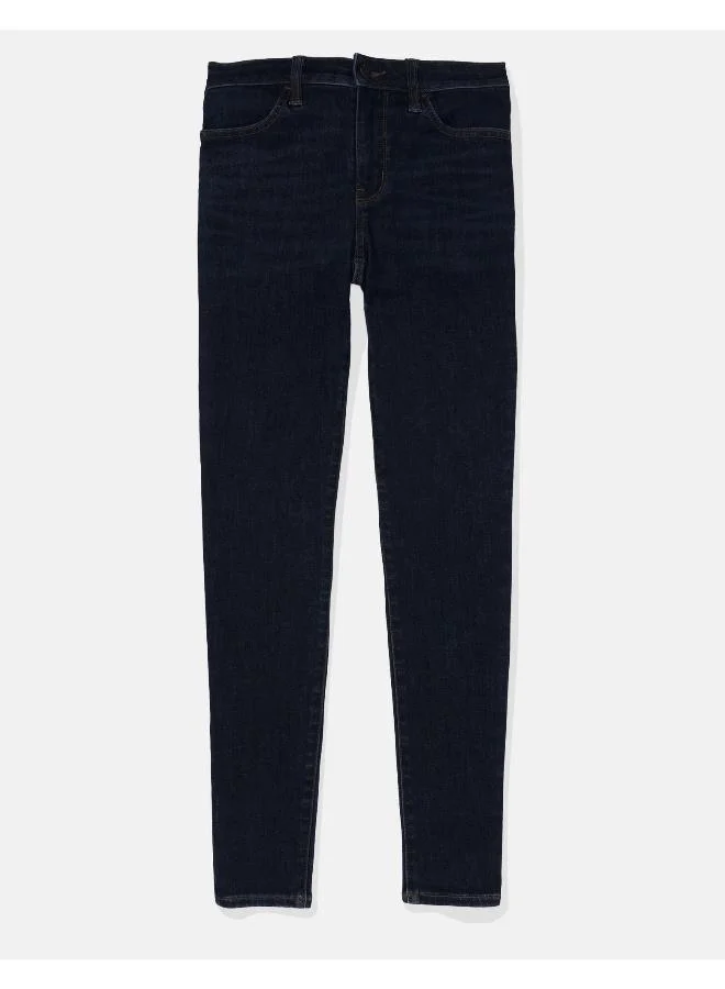امريكان ايجل High Waist Distressed Jeggings