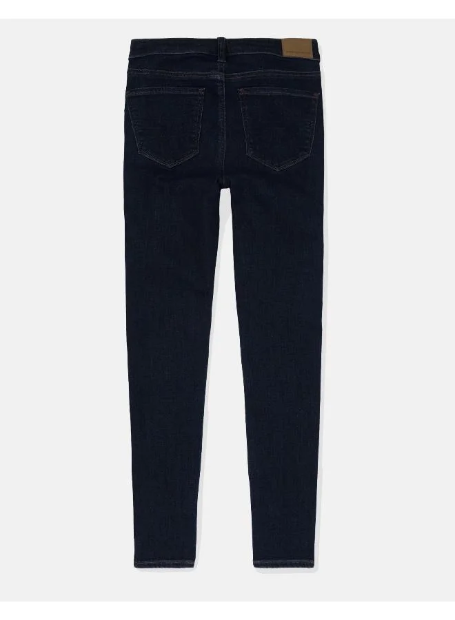 امريكان ايجل High Waist Distressed Jeggings