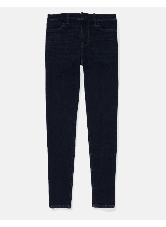 امريكان ايجل High Waist Distressed Jeggings