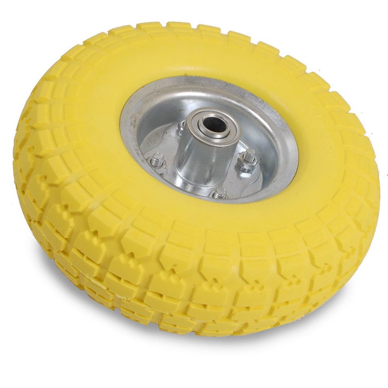 BARGAINS-GALORE New Set Of 2-10" Pneumatic Sack Truck Trolley Wheel Barrow Tyre Tyres Garden Hand New Yellow | Emergency Replacement Tyre | Strong Durable Long Lasting - Image 2