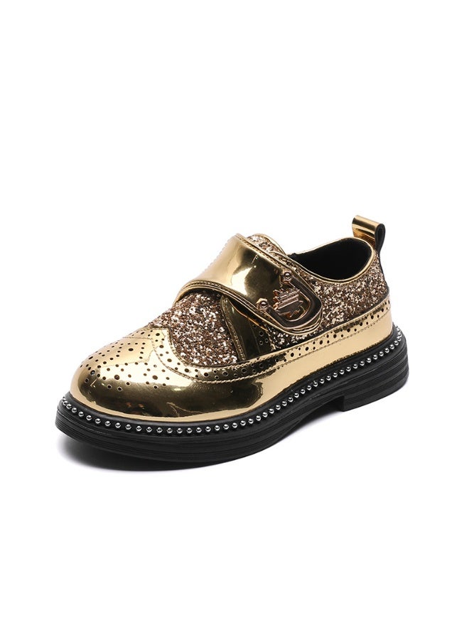 Shougu New Boys' Leather Shoes  - Image 1