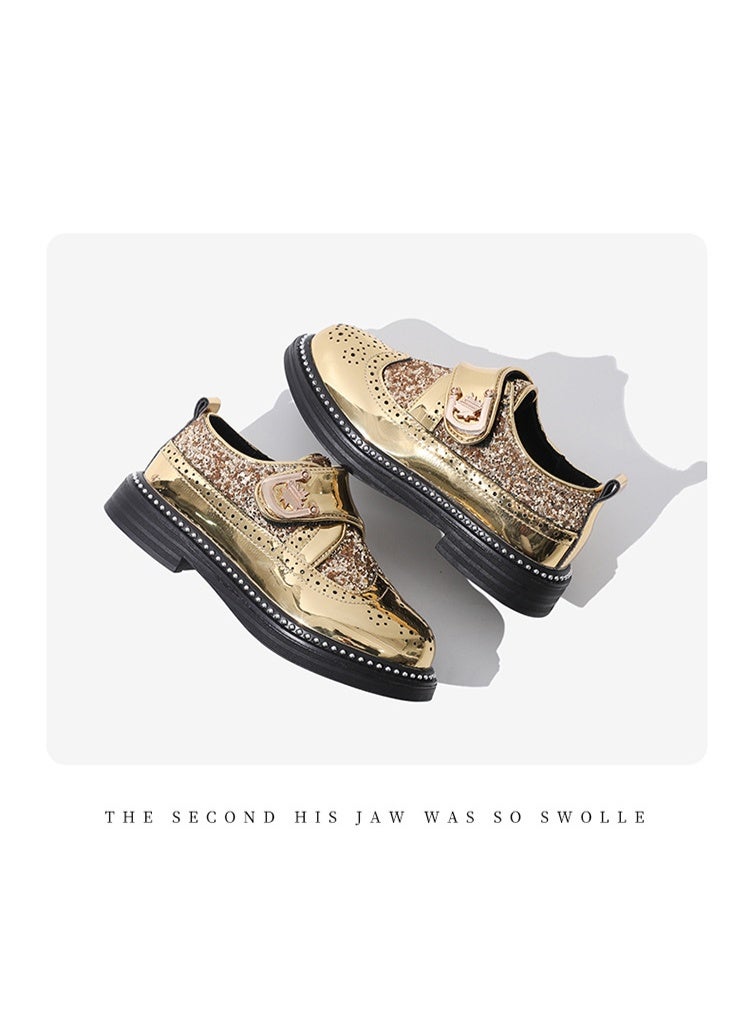 Shougu New Boys' Leather Shoes  - Image 4