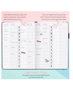 GoGirl Salon Appointment Book – Reservation Book for Beauty Salons, Spas, Hair Stylists, Estheticians – Appt Booking Planner, 7x10″ (Black) - pzsku/ZDECD59983619873836AAZ/45/_/1730835739/e7968520-a909-4f11-ab1b-1da01aae3882