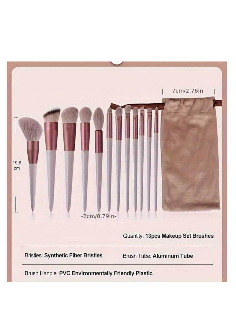 Fix Fix Professional Makeup Brush Set - 13 Pieces  - Image 4