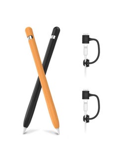 Ahastyle Antislip Case Sleeve Silicone Protective Skin [ Added Cable Adapter Tether Kit] Compatible With Apple Pencil 1St Generation  - Image 2