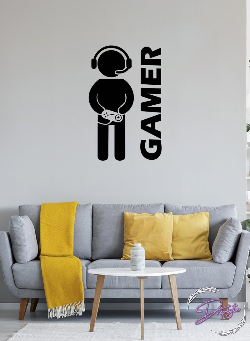 Droplyte Diy Art Gaming Wall Stickers For Office, Living Room, Bedroom Home Decoration - Image 2