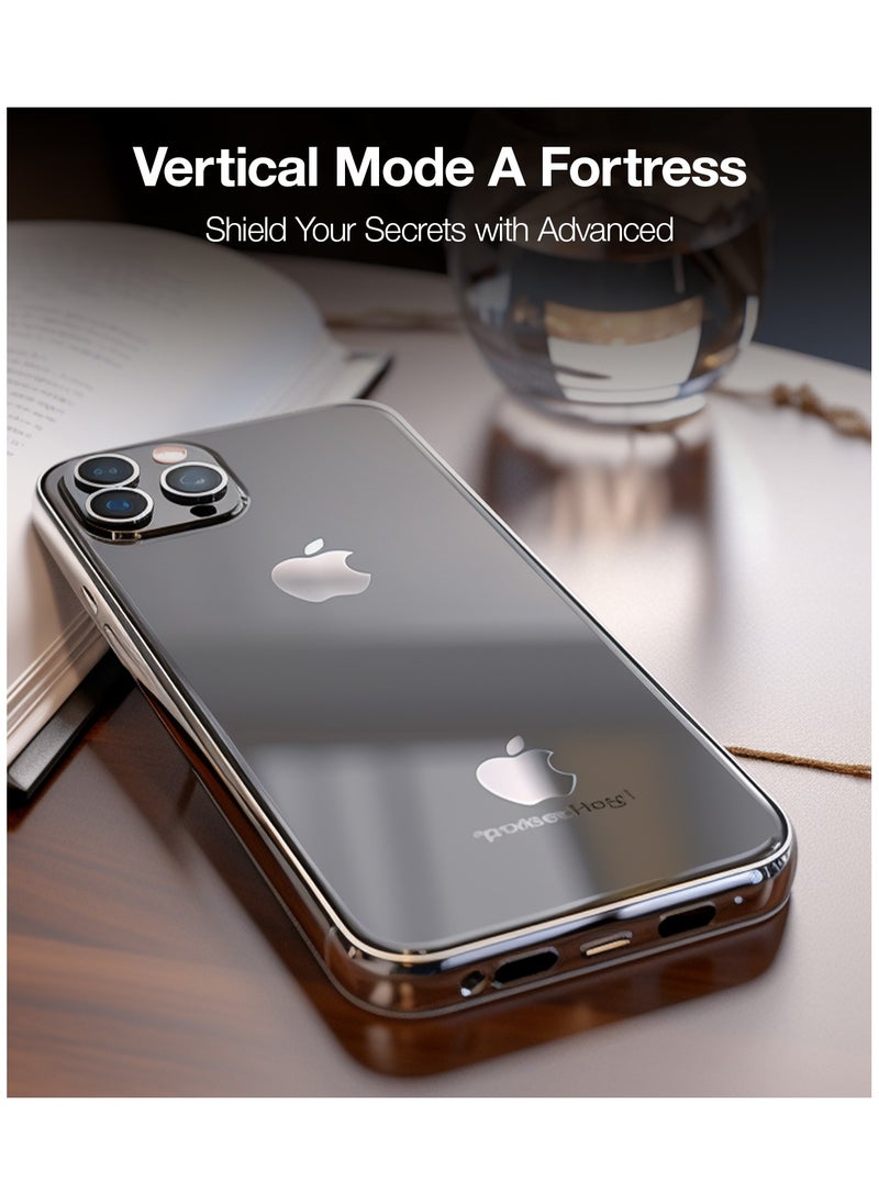 TORRAS - Stealth for iPhone 15 Pro Max Privacy Screen Protector with High Definition Durable&Tough 9H Tempered Glass for iPhone 15 Pro Max Screen Protector [Anti-Spy] Easy Installation, 1-Pack, 6.7" - Image 1