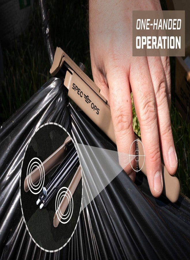 Spec-Ops Spec Ops Tools 16-Gauge Auto Feed Hog Ring Plier, Spring-Loaded Magazine, 3% Donated to Veterans - Image 4