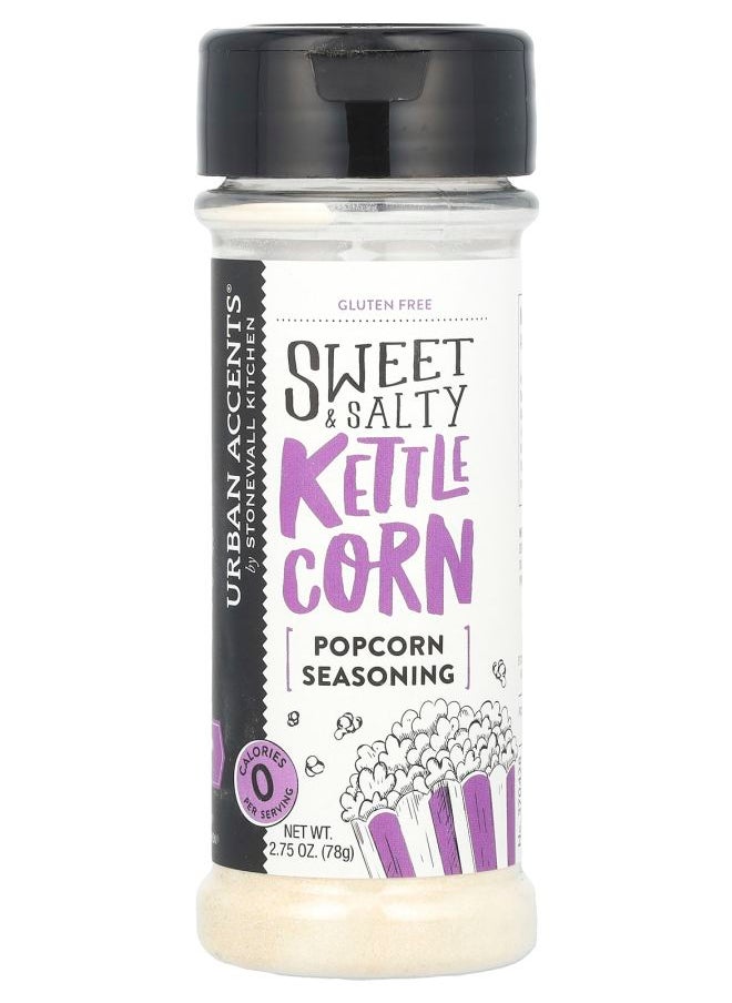 URBAN ACCENTS - Popcorn Seasoning Sweet & Salty Kettle Corn 2.75 oz (78 g) - Image 1