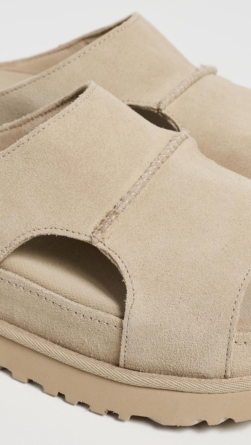 UGG Women's Goldenstar Hi Cutout Slide Sandal, Sand, 8.5 - Image 4