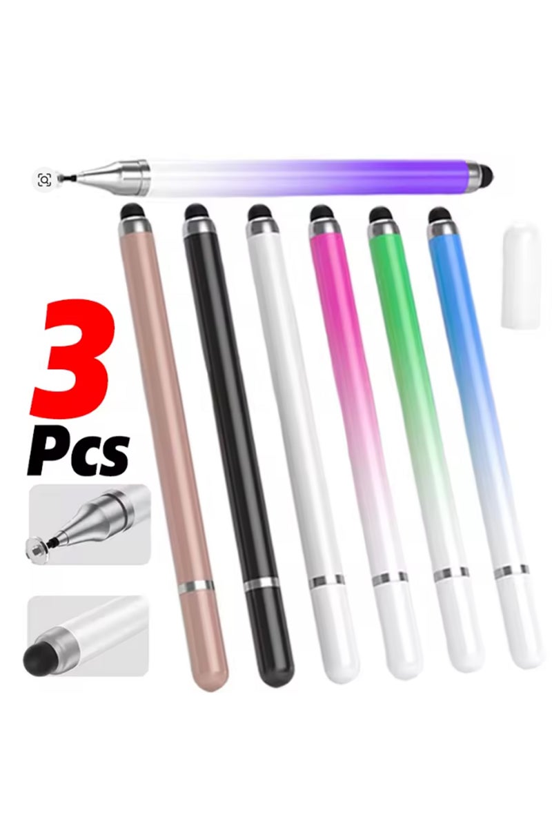 Stylus Pen Capacitive Screen Pen for Android and Apple iPad/iPad Pro/Air/Mini, White - Image 1