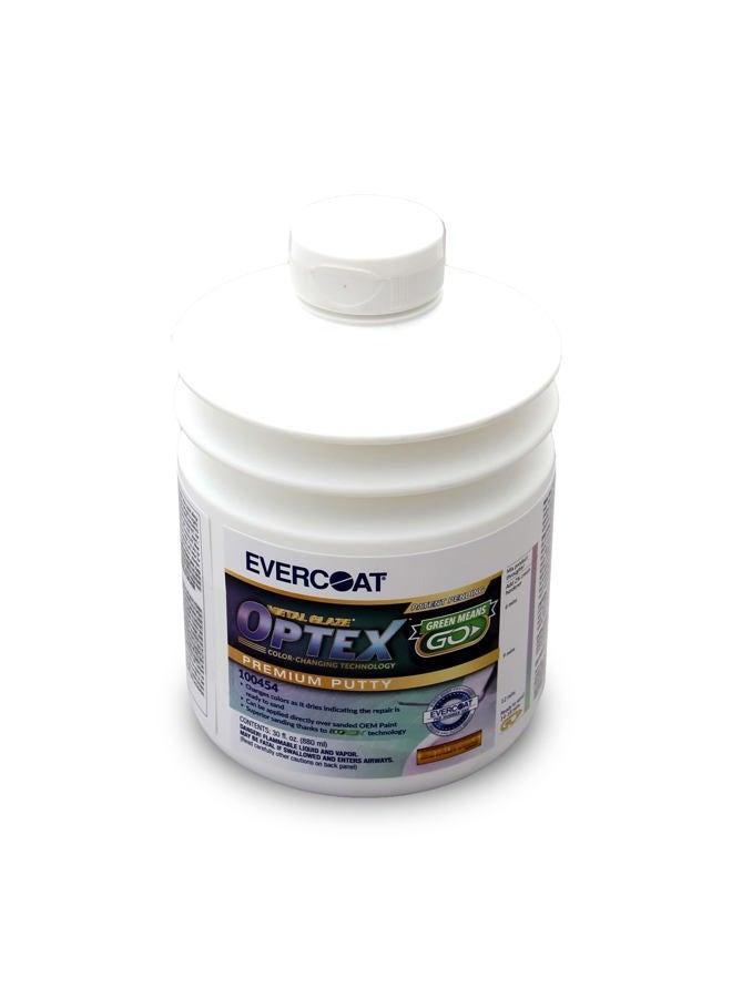 Evercoat Metal Glaze Optex - Highly Adhesive Sanding Polyester Putty & Body Filler - 30 Fl Oz - Image 1