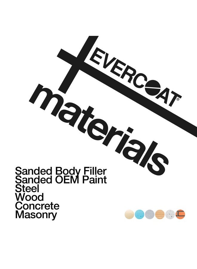 Evercoat Metal Glaze Optex - Highly Adhesive Sanding Polyester Putty & Body Filler - 30 Fl Oz - Image 4
